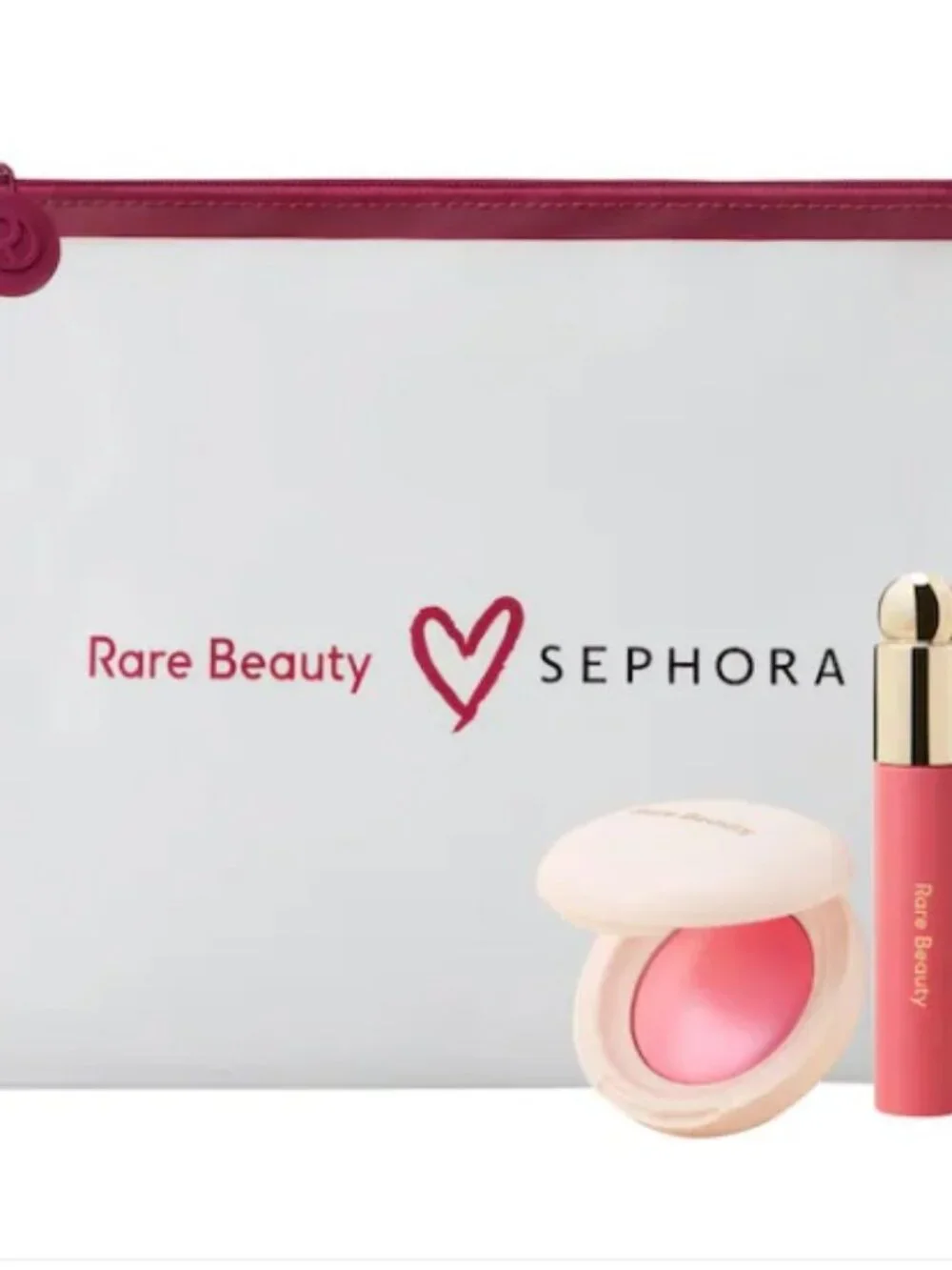 NEW Rare Beauty & Sephora Rouge Celebration Limited Edition Gift Blush lip oil